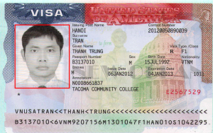 mẫu đơn xin visa mỹ