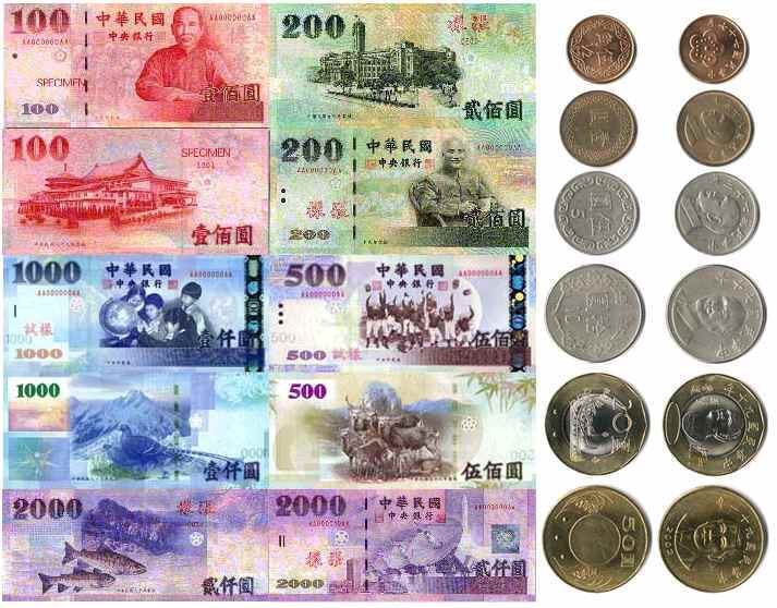 Đổi tiền Đài Loan