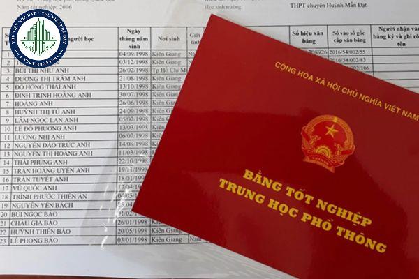 Công chứng giấy xác nhận hoàn thành chương trình học